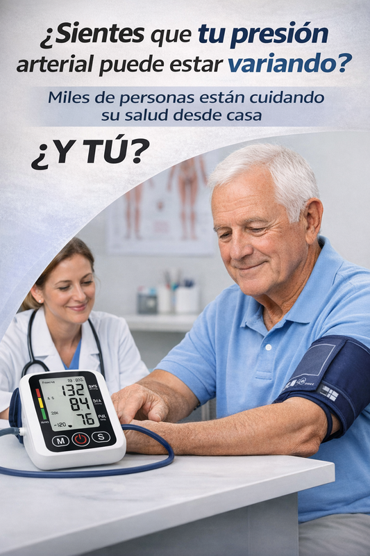 ¿Te preocupa no saber cómo está tu presión en el día a día?